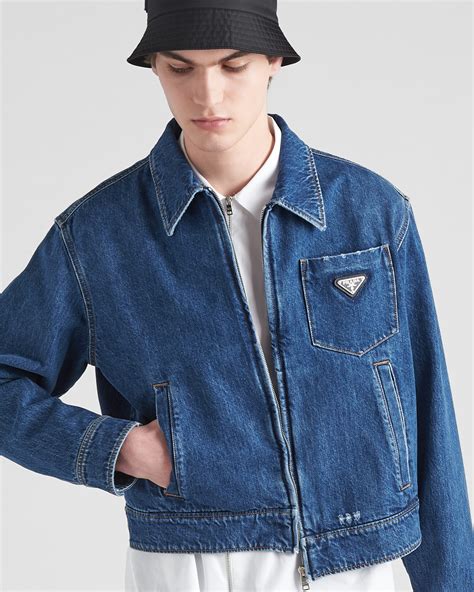 prada jas|prada denim jacket men's.